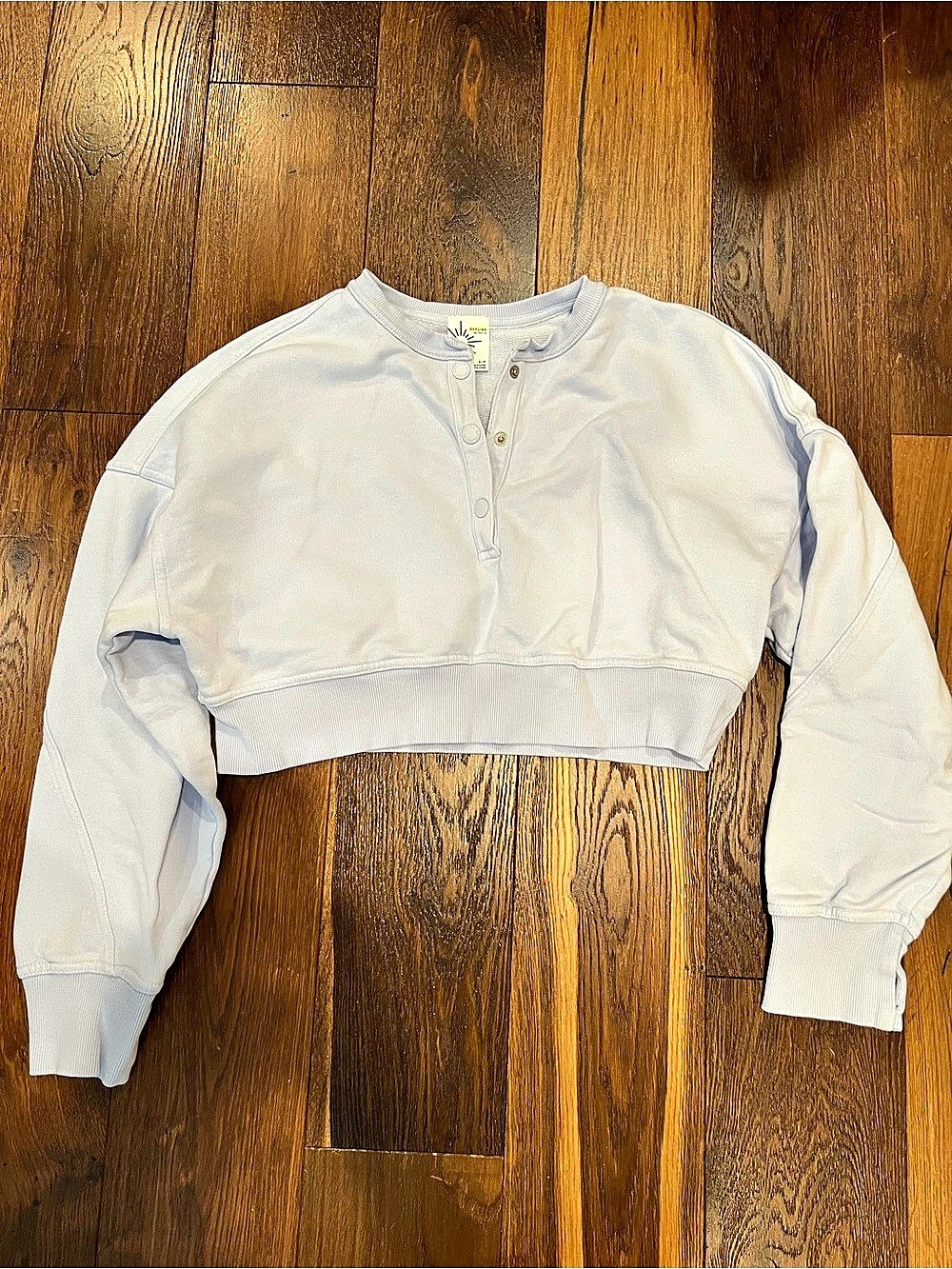 Aerie cropped Sweatshirt - light blue